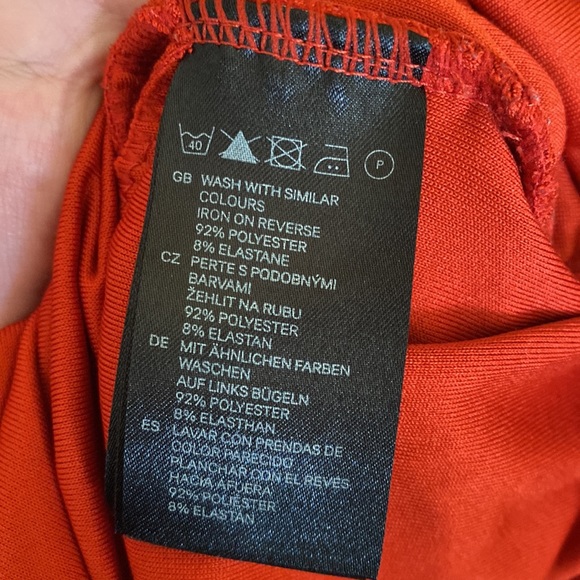 H&M Red Fancy Cocktail Dress - Picture 9 of 9